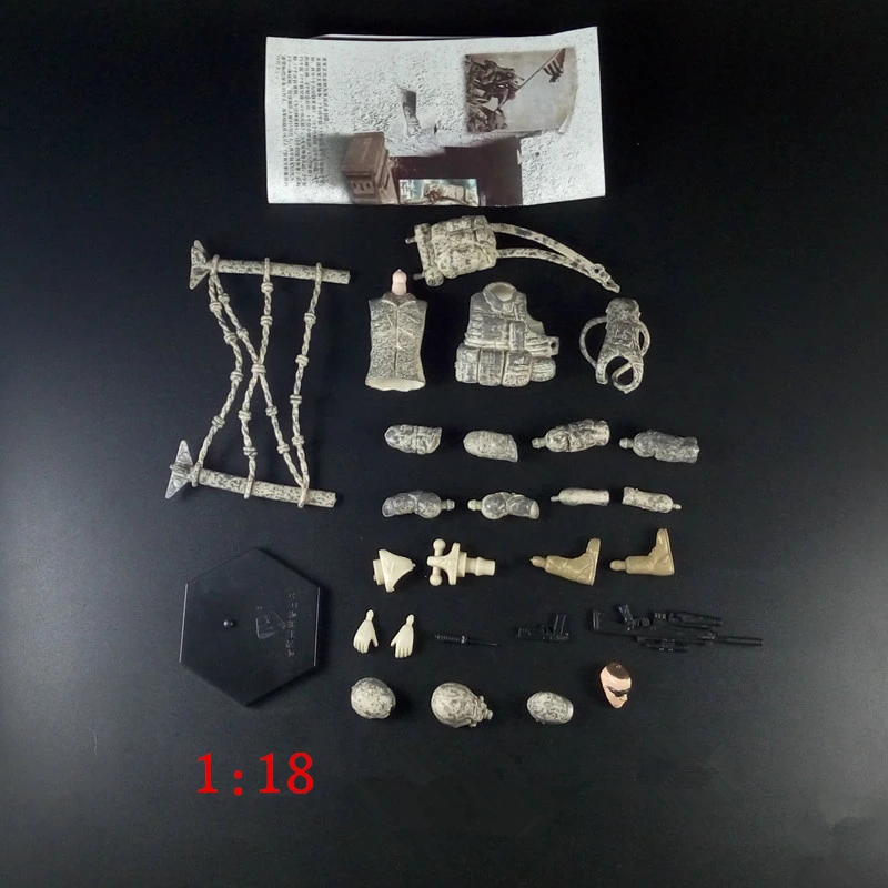 [6 шт./лот] 1:18 101th ВДВ США amry фигурка солдатских суставов подвижные игрушки новая коробка
