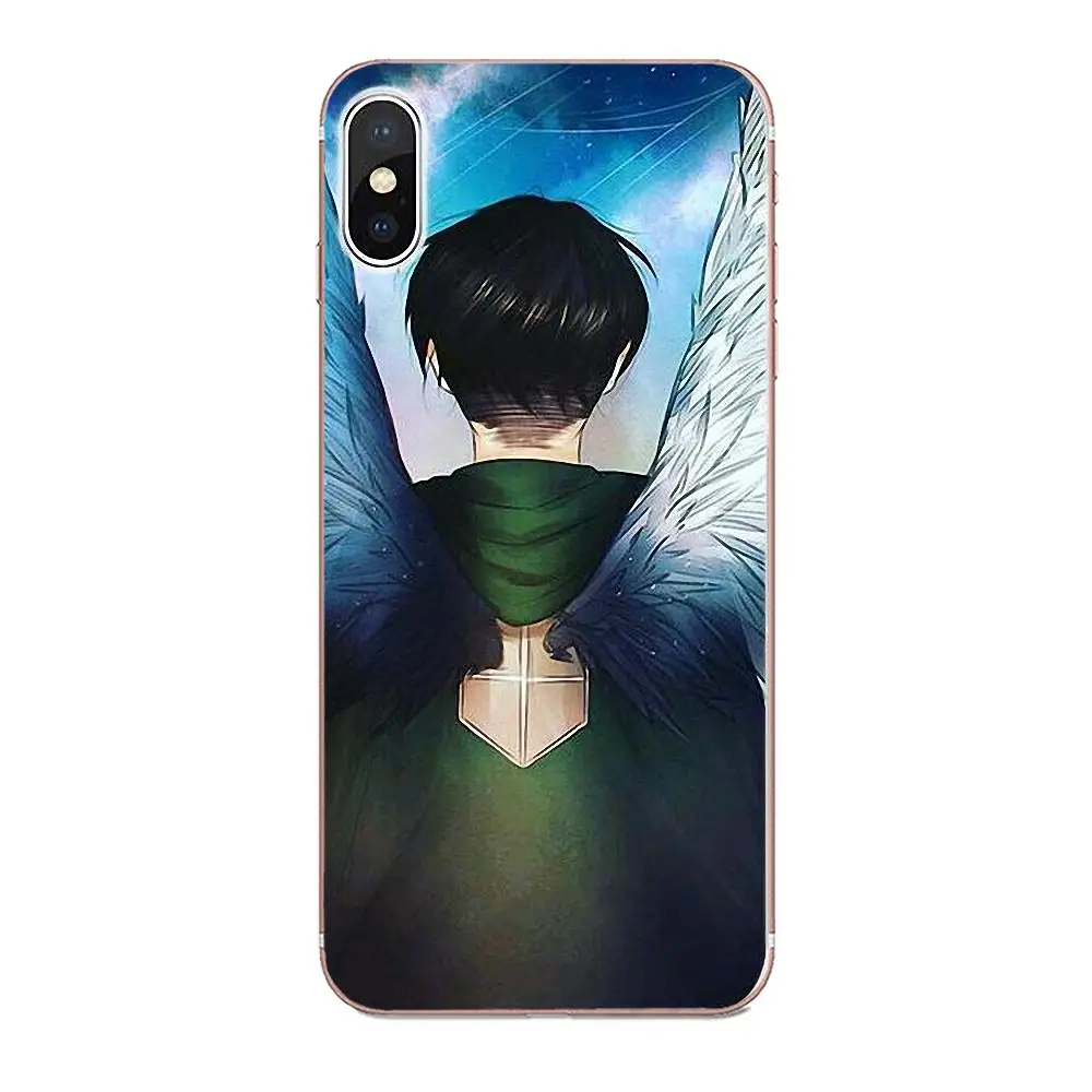 Для Xiaomi Redmi Mi Note 7 8 9 SE Pro Lite Go Play Новинка чехол для телефона Чехол аниме атака на Титанов