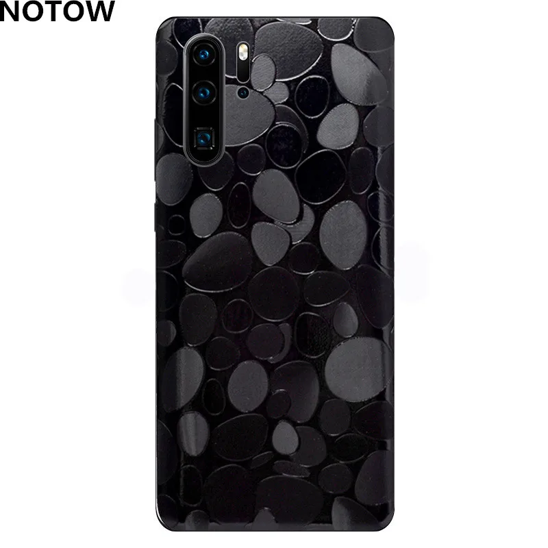 Stone pattern NOTOW крокодиловая кожа ПВХ наклейка Мобильный назад паста Защитная пленка для huawei p30/p30pro/p30lite/mate 20/mate20pro/mate20x - Цвет: Stone pattern