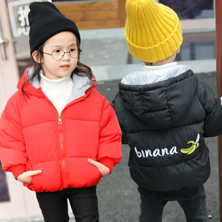 Детское хлопковое пальто новинка 2018 года зимняя модная детская куртка-пуховик