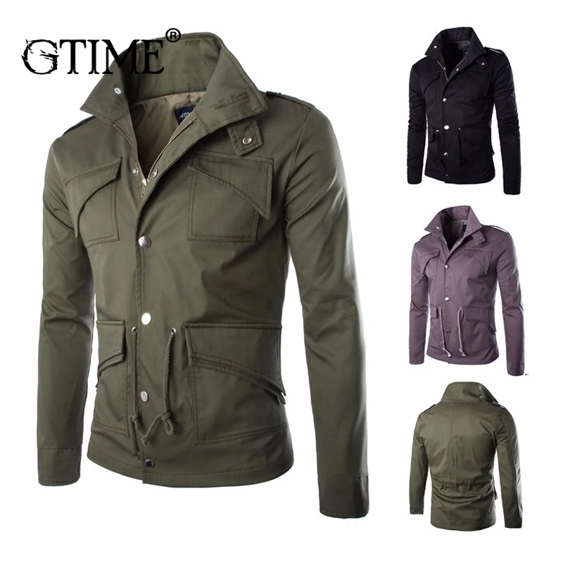 Прямая поставка GTIME Высококачественная хлопковая военная куртка британская