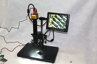 hdmi industrial microscope 400 times electron microscope 1080p advanced microscope 60 frames without shadow