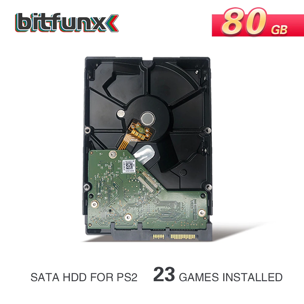 Bitfunx 80 Гб 3 5 &quotSATA жесткий диск для PS2 HDD один год гарантии | Электроника