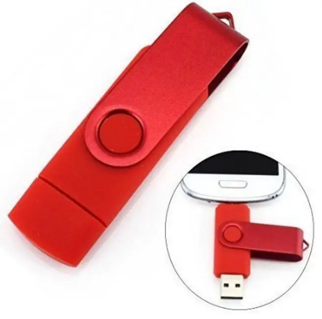 Флеш накопитель микро OTG usb флеш 16 ГБ 32 64 Гб карта памяти Pendrive Pendriver внешний диск