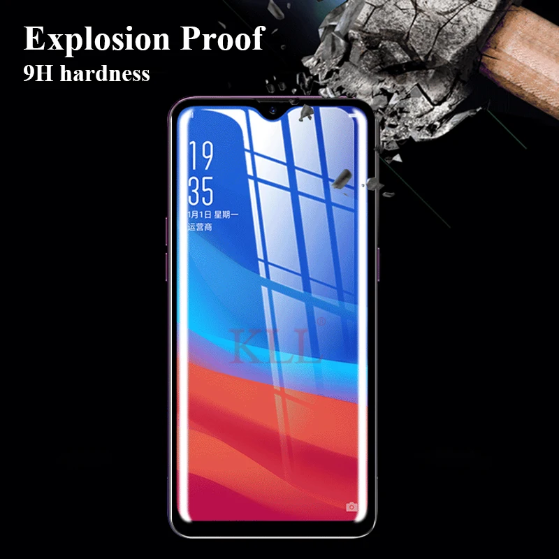5D закаленное стекло для OPPO A7x AX7 Pro A5 A3 A3s полное покрытие Защита экрана RX17 R17 Neo R15 F9 |