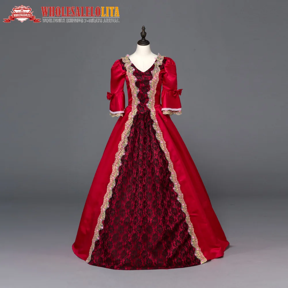 

High Quality Civil War Dress Victorian Gown Reenactment Theatre Dresses