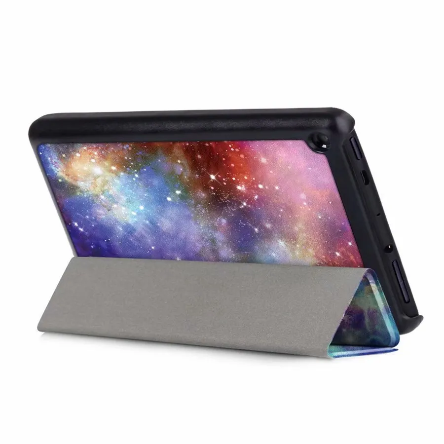 Чехол книжка из искусственной кожи для Amazon New Fire 7 Fire7 версии 2019 смарт чехол всех