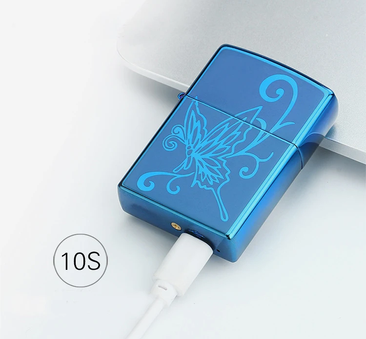 Одиночные дуговые зажигалки тонкие ветрозащитные USB перезаряжаемые прикуриватели для сигарет и сигар Электроника Новинка курительная Зажигалка 21 цвет