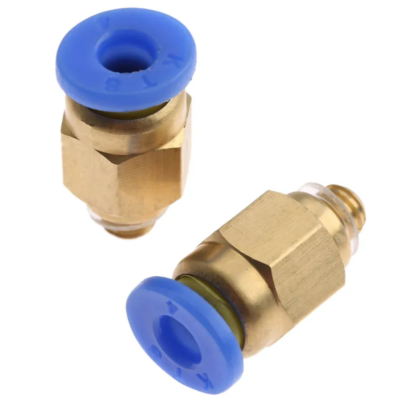 Воздушные пневматические разъемы Bowden экструдер J-head Hotend для OD 4 мм или 6 ПТФЭ
