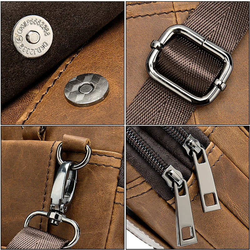 WESTAL небольшая сумочка для телефона мужчин мужские сумки на плечо ремень Мужская