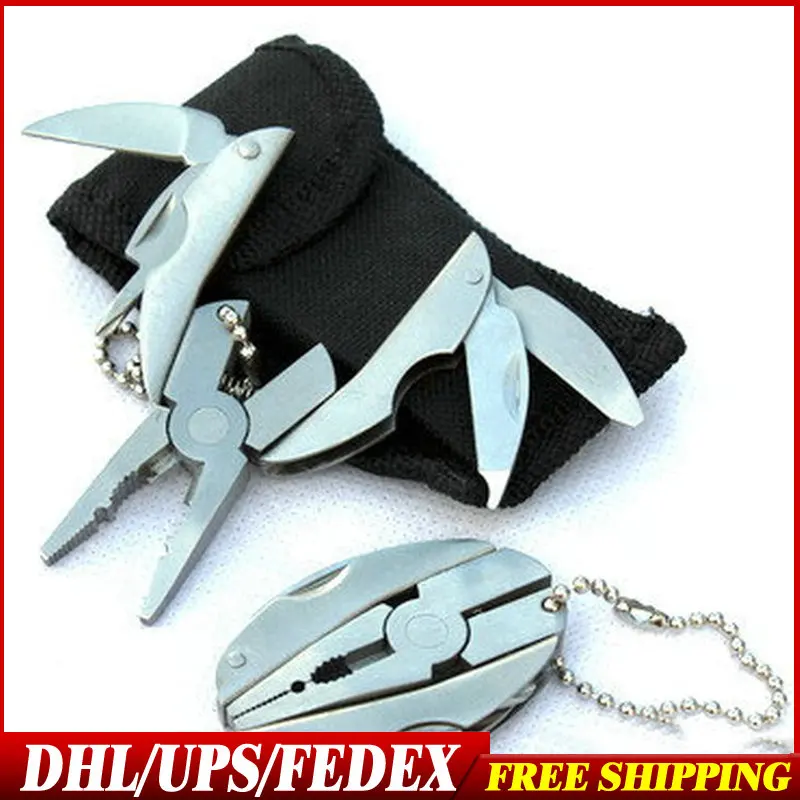 

100Pcs/Lot T01 Multi-tool Pliers Mini Multipurpose Folded Pliers Scarab Tortoise Pliers