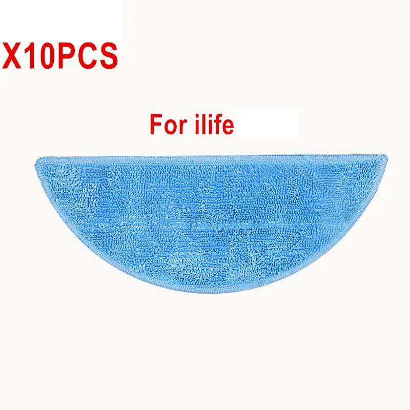 10 шт. тряпочка для мытья CHUWI ILife V7 V50 V55 V3 V5s pro V3s V5 x5|Запчасти пылесоса| |
