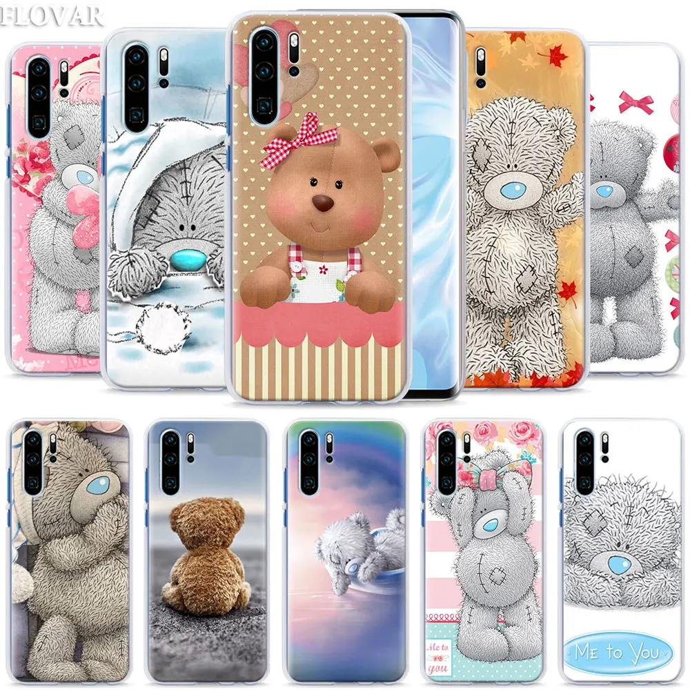 Потрёпанный плюшевый медвежонок Me To You Футляр для телефона для huawei P30 Pro P10 P20 P30 Lite P8 P9 Lite P Smart Plus чехол