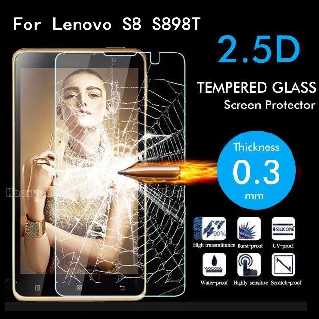 Закаленное стекло для Lenovo S8 оригинальная Высококачественная защитная пленка