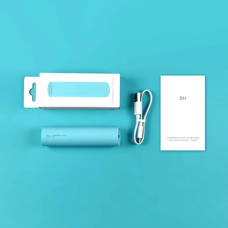 Оригинальный Xiaomi ZMI полный 3000mAh внешний аккумулятор перезаряжаемые 18650 батареи