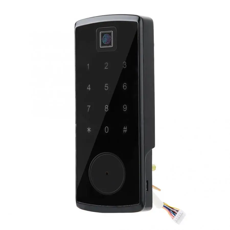 Bluetooth сканер отпечатков пальцев пароль дверной замок кард ридер электронная