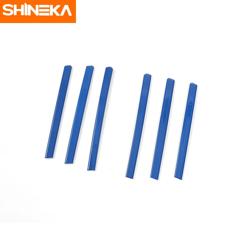SHINEKA ABS автомобильный Стайлинг задний фонарь крышка прямая планка наклейка