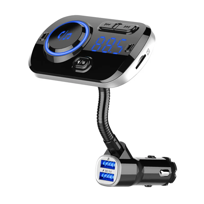 JaJaBor fm передатчик беспроводной A2DP MP3 аудио музыкальный плеер Bluetooth 5 0