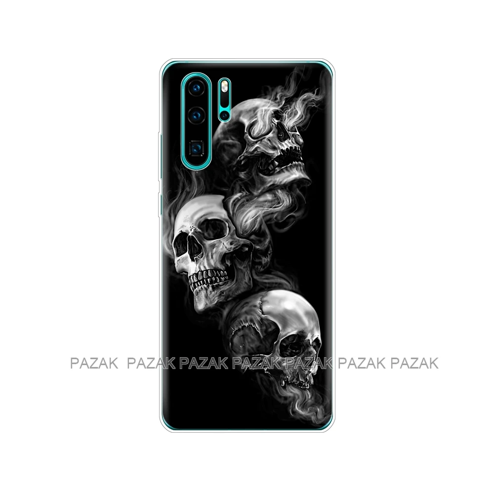 61371 Чехол-Бампер для Huawei P30 Pro, мягкий силиконовый чехол для телефона из ТПУ, задняя крышка для Huawei P30 Pro VOG-L29 ELE-L29 P 30 Lite, чехол с принтом - Цвет: 61371