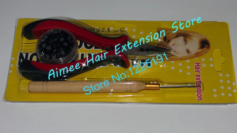 1 шт. плоскогубцы с прямой головкой три отверстия крючковая игла и 100 удлинитель