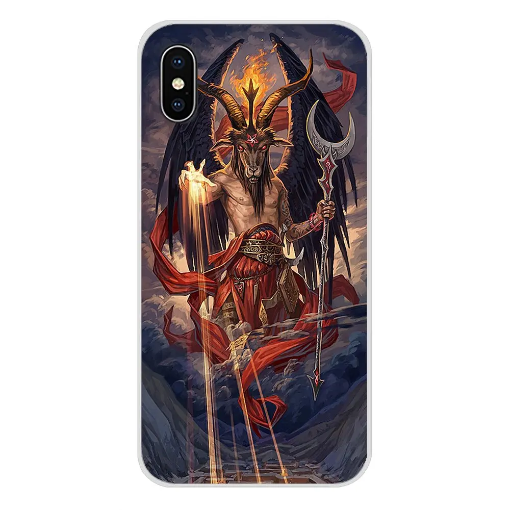images 7 Дьявол, сатана аксессуары для телефона Чехлы для samsung Galaxy S3 S4 S5 мини S6 S7 край S8 S9 S10 Lite Plus Note 4 5 8 9 - Цвет: images 7