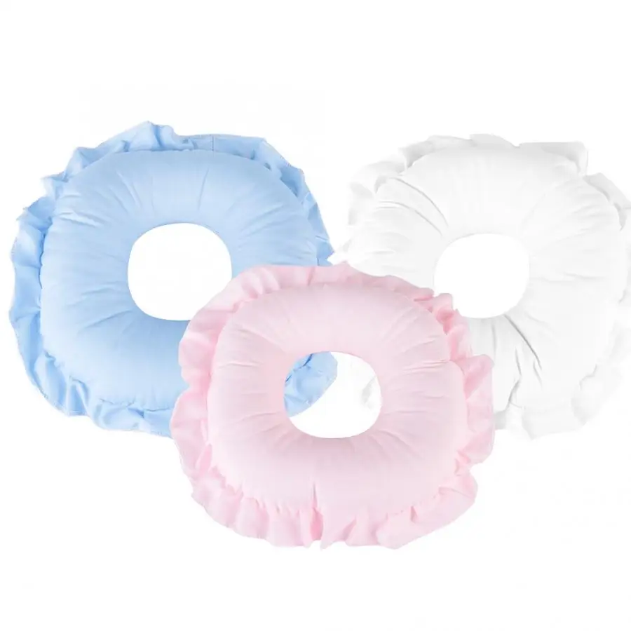 Massage Pillow Travel Airplane Air Inflatable Neck Pillows Car Head Neck Rest Air Cushion for Sleep Massage Relaxation