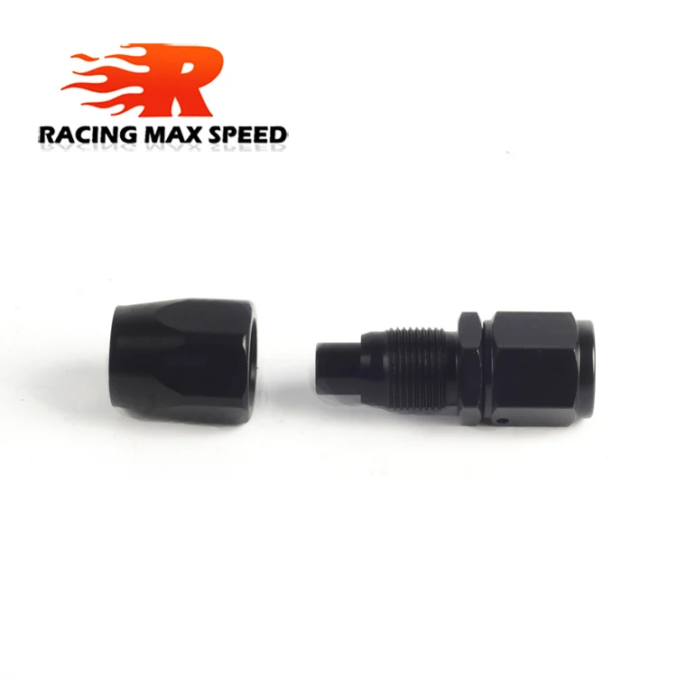 Ан6 фитинги для нефтяного топлива черный шланг Конец масляный адаптер Комплект