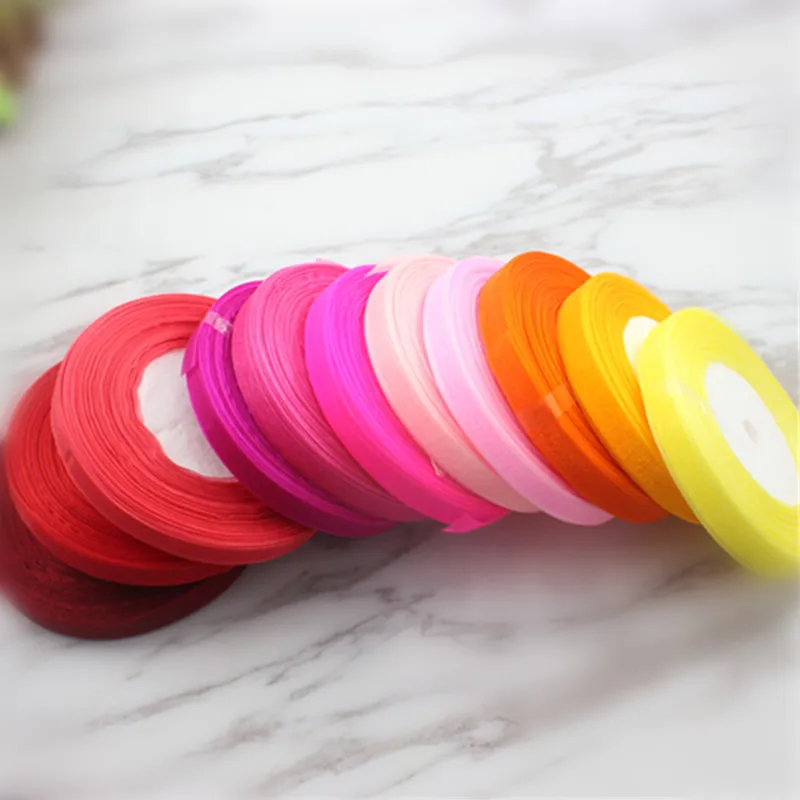 Шелковистая прозрачная вуаль 10 мм 45 ярдов ленты для свадьбы вечеринки Нового