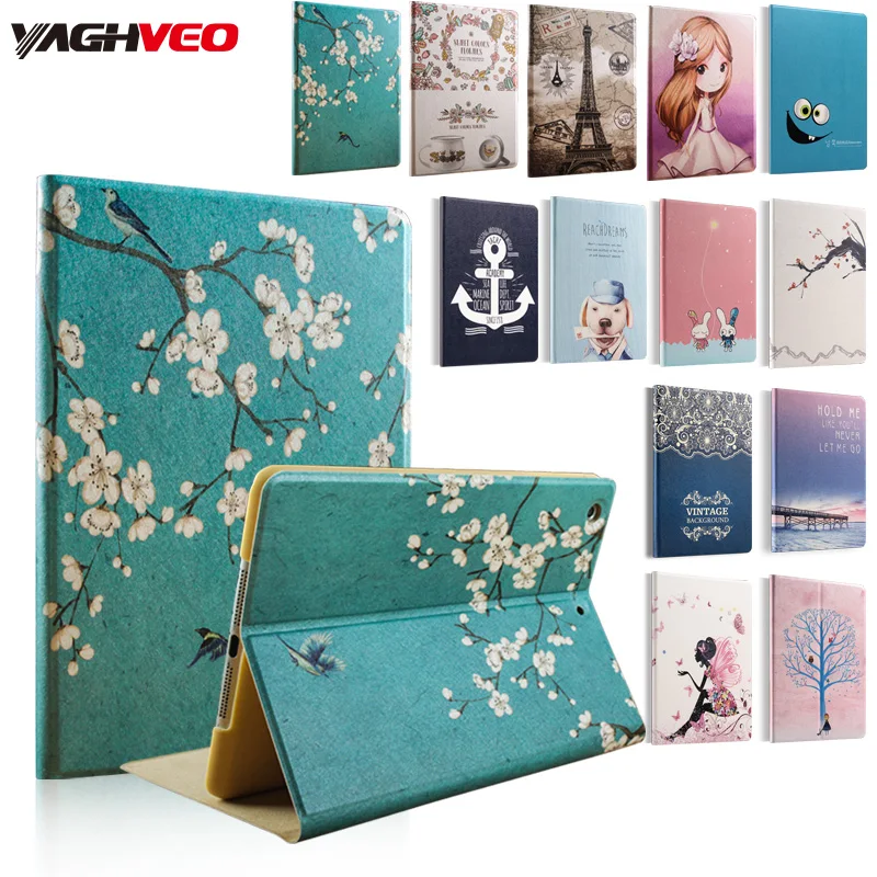 Чехол для ipad mini 1/2/3/4 Жесткий книжка с откидной крышкой и умной подставкой чехол из