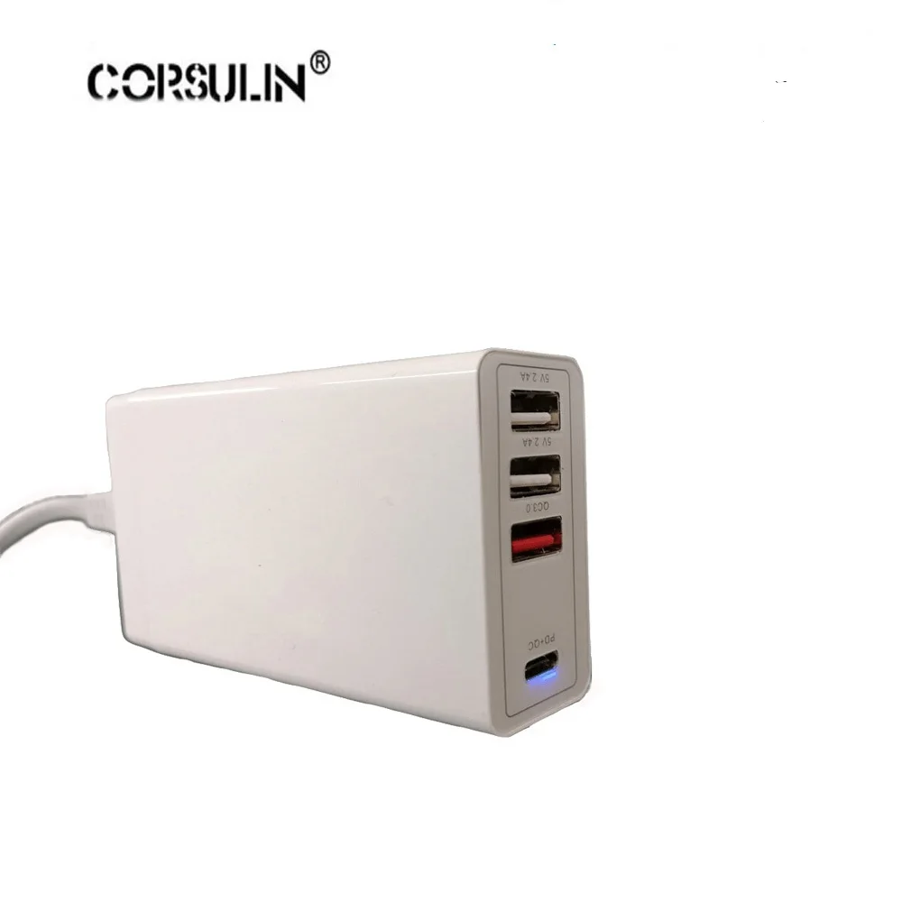Зарядное устройство для ноутбука макс. 100 Вт 65 USB C PD Dell XPS 12 13 15 MacBook Air Pro дюймов ThinkPad
