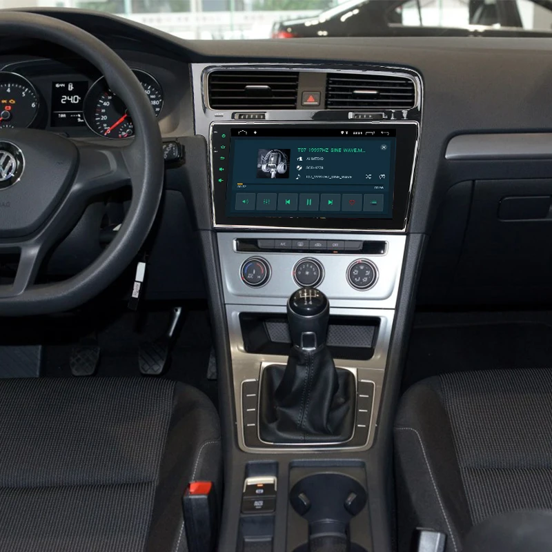 Четырехъядерный Android 8 1 2 Гб ram автомобильный проигрыватель с радио и GPS для Volkswagen vw