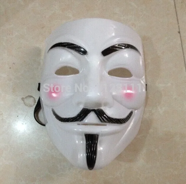PHFU оптовая продажа анонимная V-значит вендетта Маскарадная маска для Хэллоуина |