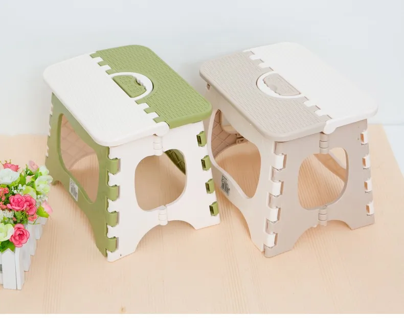 Складной стул высокого качества детский толстый пластиковый складной