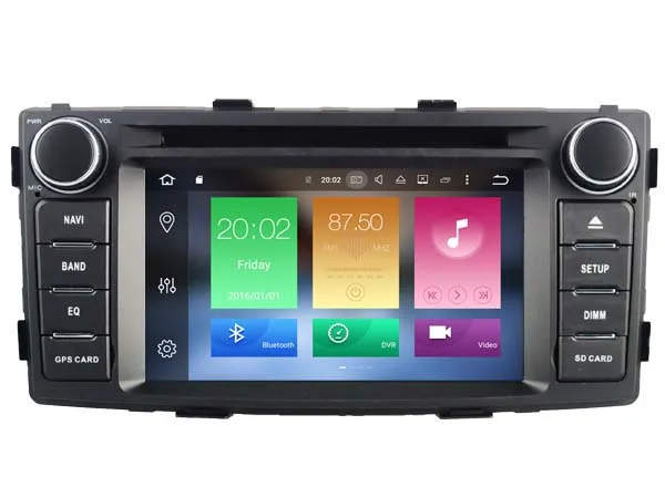 Android 8 0 автомобильный DVD gps для TOYOTA HILUX 2012 поддержка DVR wifi DSP DAB OBD Автомобильный
