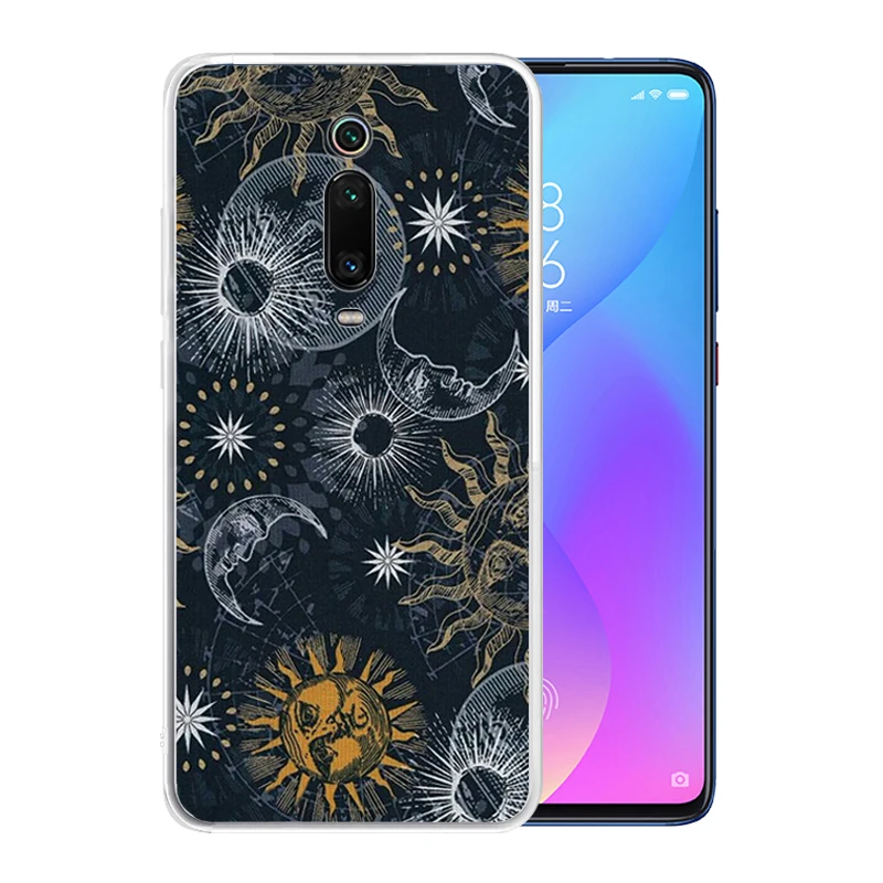 Soft Silicone Clear TPU Case for Xiaomi Redmi Note 8 Pro 7 6 K20 K30 5G 8A 7A Durable Draiwng Painted Cover |