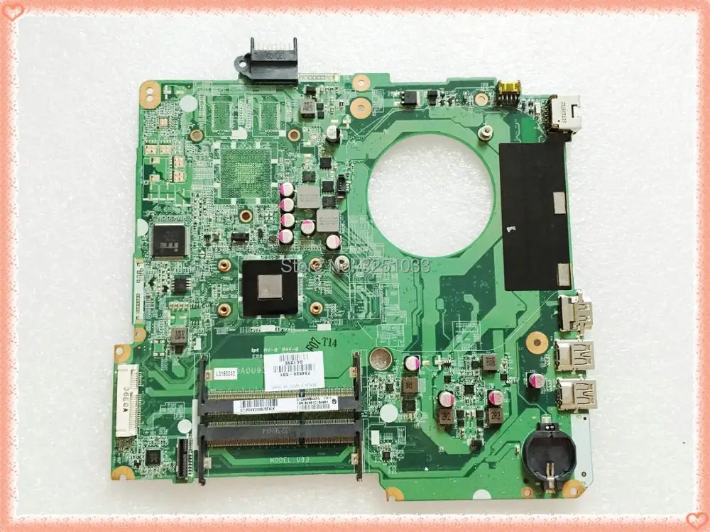 734826-501 734826-001 DA0U93MB6D0 Laptop Motherboard A4-5000 CPU For 15Z-n100 15Z-N200 NOTEBOOK