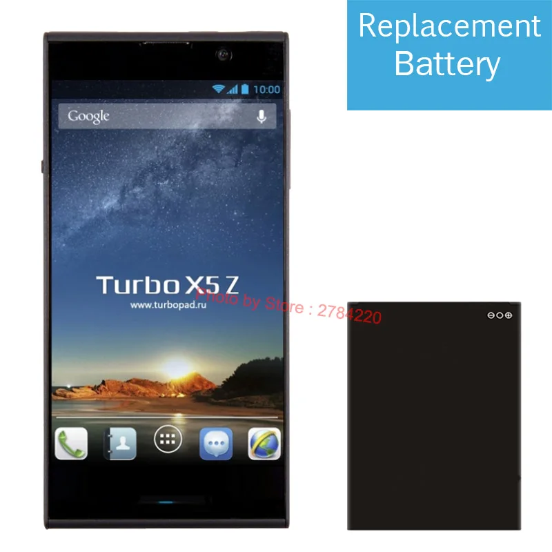 

3.8V 100% New Replacement Battery For Turbo X5 Z Bateria Batterie Cellphone Mobile Phone Batteries