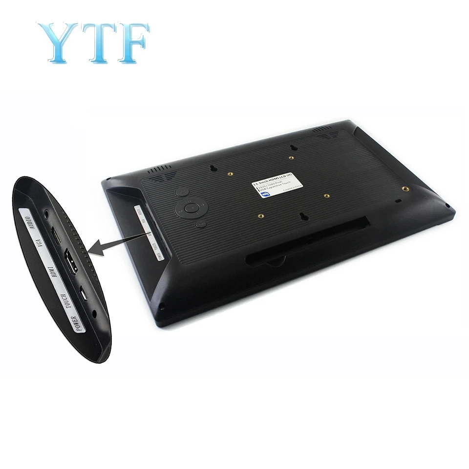 Raspberry Pi 4B 3B+ ZERO 13.3 inch Capacitive Screen Display LCD Touch HDM IPS | Компьютеры и офис