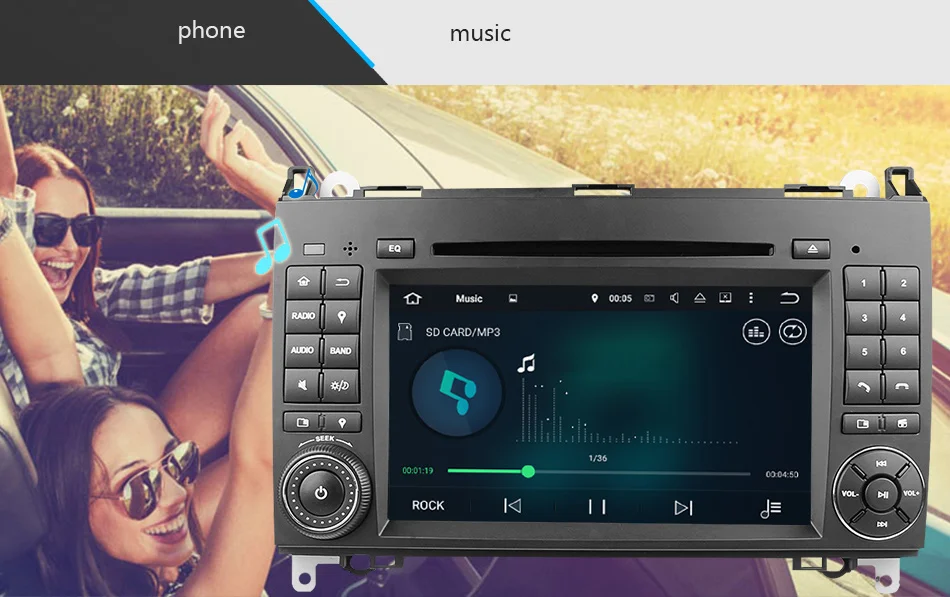 Eunavi 2 din Android 9 автомобильный DVD мультимедиа для Mercedes Benz Sprinter Vito W169 W245 W469 W639 W906 B200 Авто радио gps Восьмиядерный