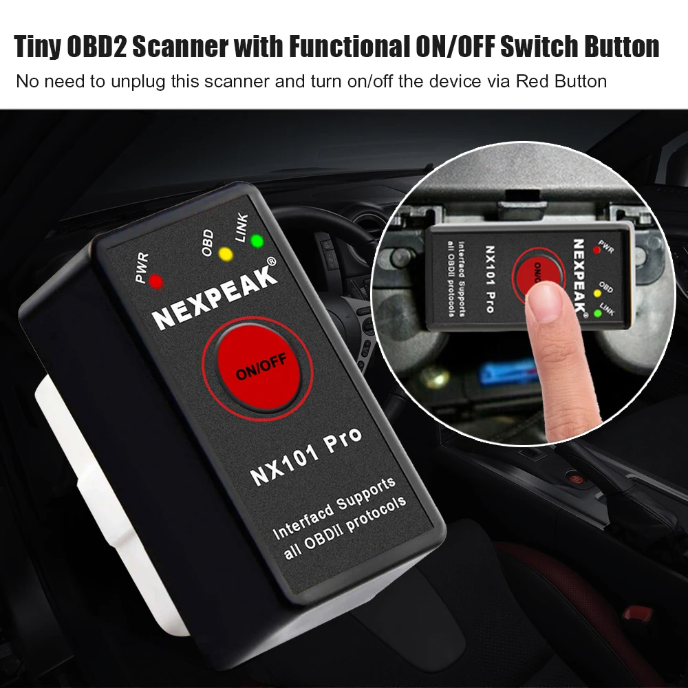 10 шт. ELM327 V1.5 Bluetooth с чипом PIC18F25K80 для Android OBD 2 Автомобильный диагностический инструмент ELM327 Bluetooth v1.5 OBD2 сканер инструмент