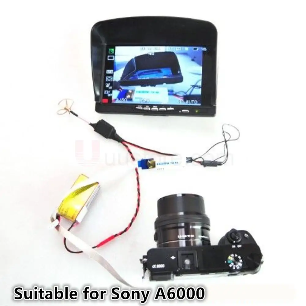 Преобразователь RCD3016 Mini Micro HDMI в AV модуль micro совместим с аэрофотосъемкой Gopro Hero