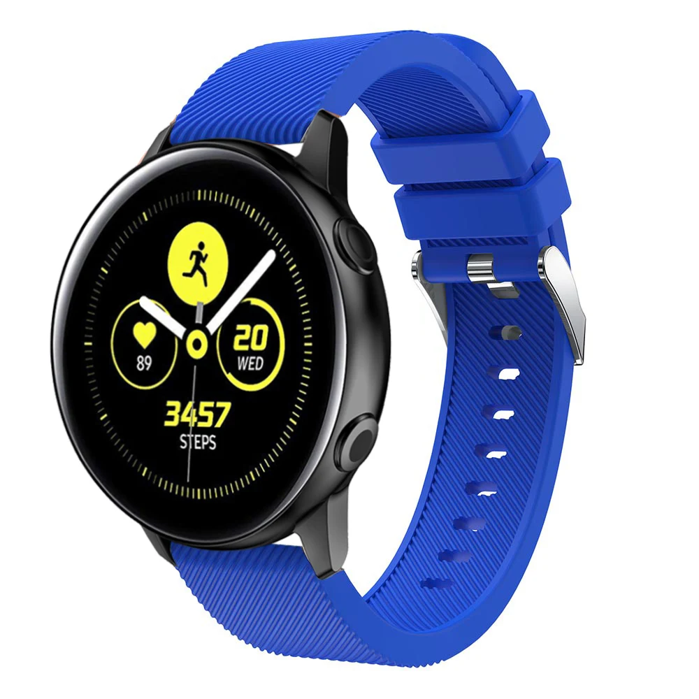 Ремешок для часов Gear S2/S4 20 мм спортивный силиконовый сменный Браслет смарт Samsung