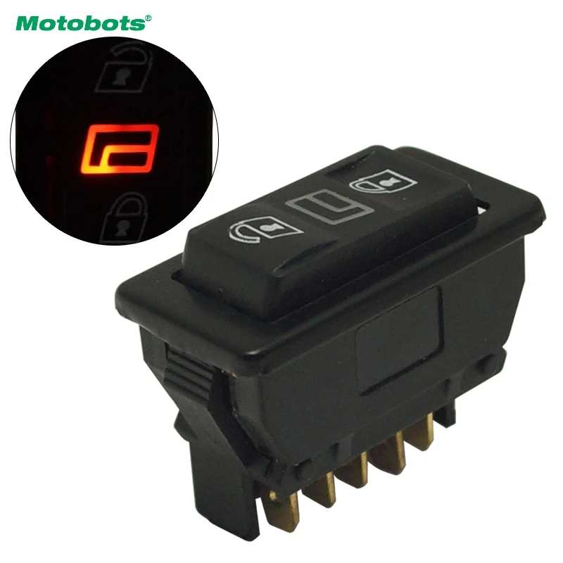 MOTOBOTS Auto 12 V/24 V 20A Универсальный 5 контактов кнопка включения окна автомобиля с