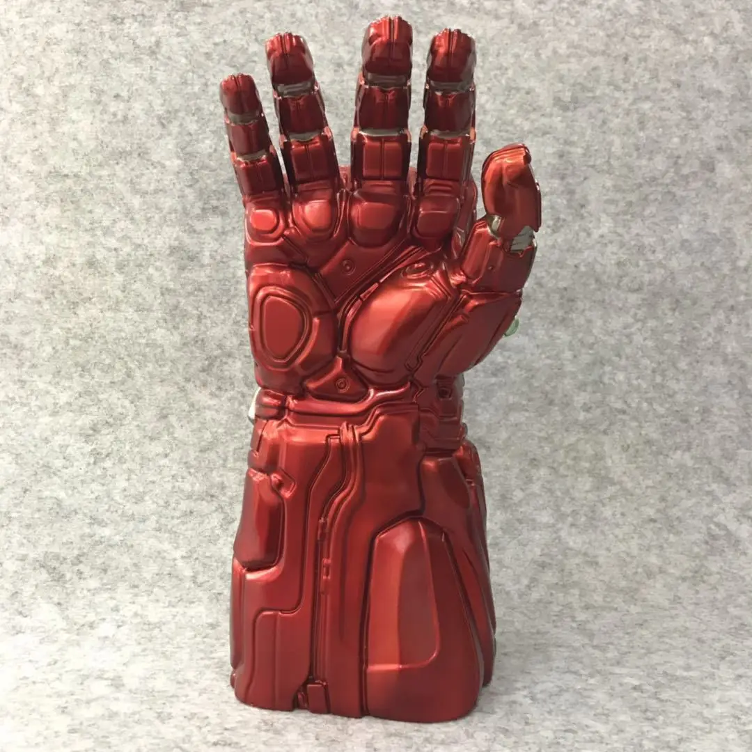 Marvel Мстители конец игры Железный человек Бесконечность перчатки с светодиодный