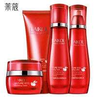 lyme red pomegranate essence moisturizing and skin care set 4 pieces of facial care
