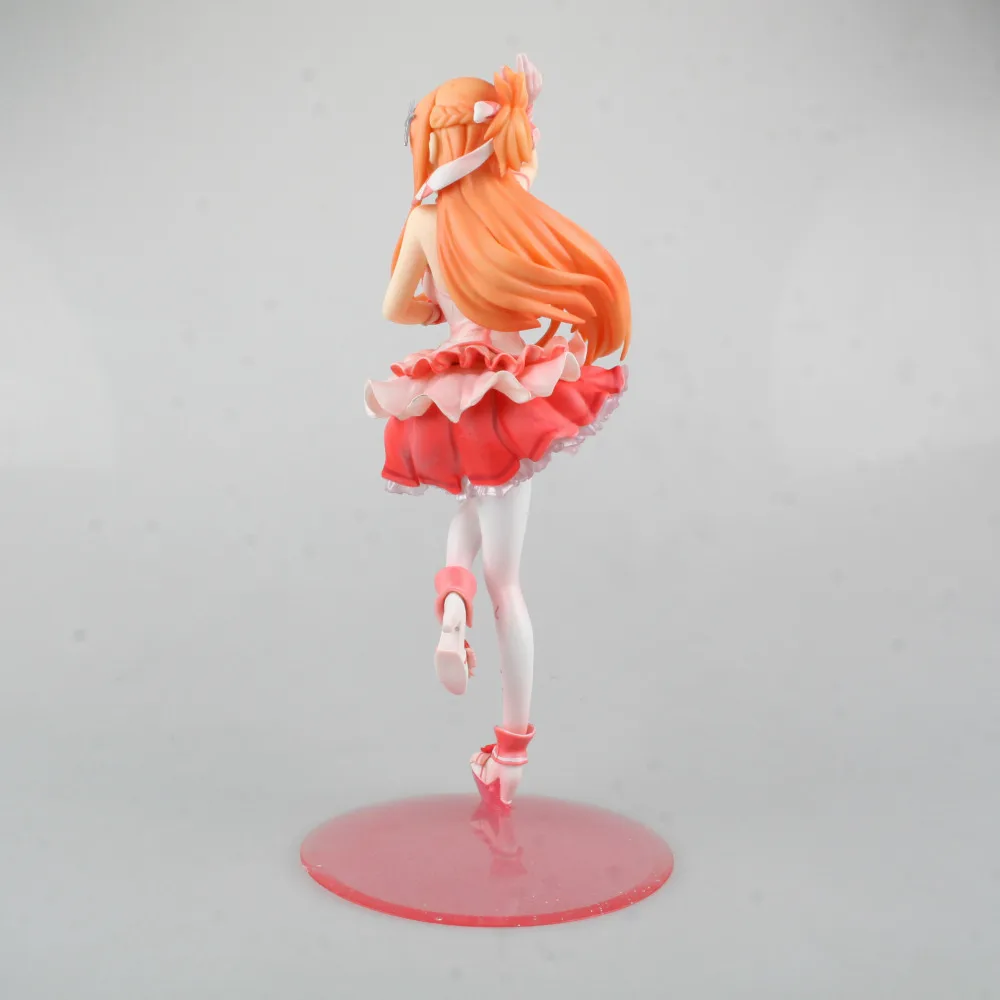 Аниме 22 см Sword Art Online II Asuna &quotThe Flash&quot Idol of the Aincrad Ver. 1/8 весы ПВХ фигурка