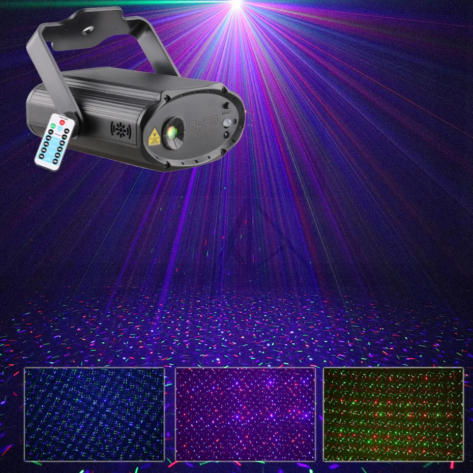 ALIEN RGB Firefly Мини Лазерный светильник s для дома USB питание портативный помещения и