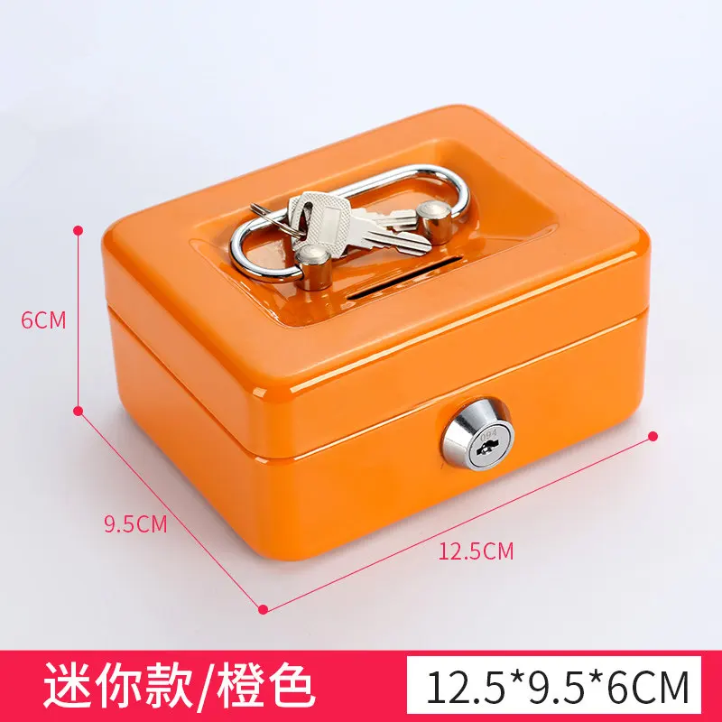 Портативный метель Lock железная коробка для хранения сумки из натуральной кожи