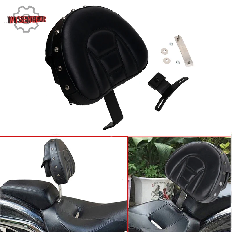 WISENGEAR Driver Rider накладка на спинку для Harley Fatboy Heritage Softail 2007 2017 мотоциклетная