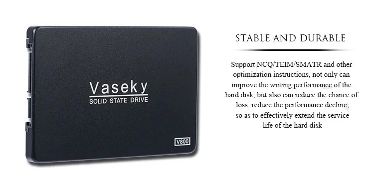 Vaseky hhd sata v800 SSD 500GB 240GB HDD компьютерный жесткий диск 2,5 дюймов Внутренний твердотельный диск SATA3 380 МБ/с. 60g 64g 120g 128g